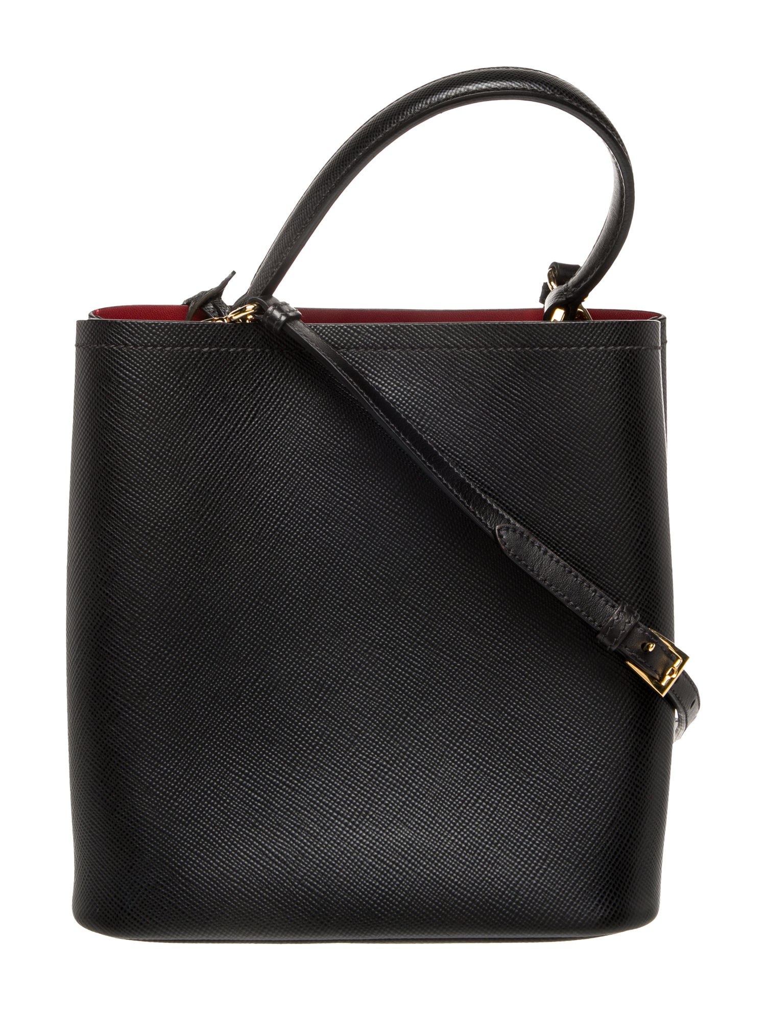 Prada Saffiano Cuir Leather Panier